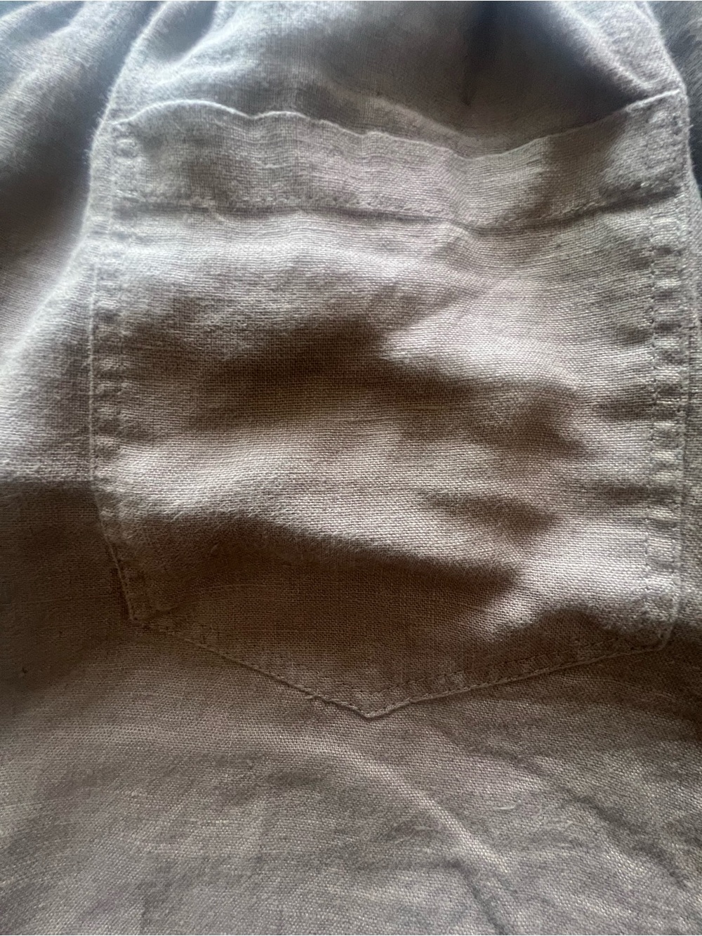 Frankie Heavy Linen Trousers Women's Wide-Leg Brown Linen Blend Pants - Picture 9 of 15